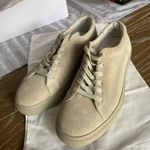 Mens New Republic “Kurt” sneakers in taupe - size 11.